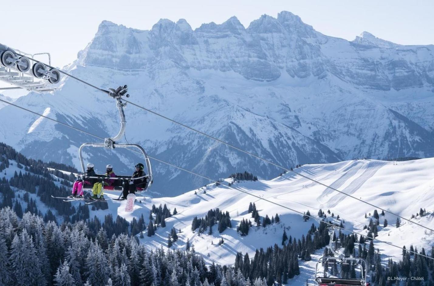 Toison Blanche Tba3 Cosy & Mountain 4 Pers Διαμέρισμα Châtel Εξωτερικό φωτογραφία